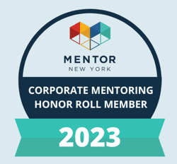 Corporate Mentoring Honor Roll Member 2023