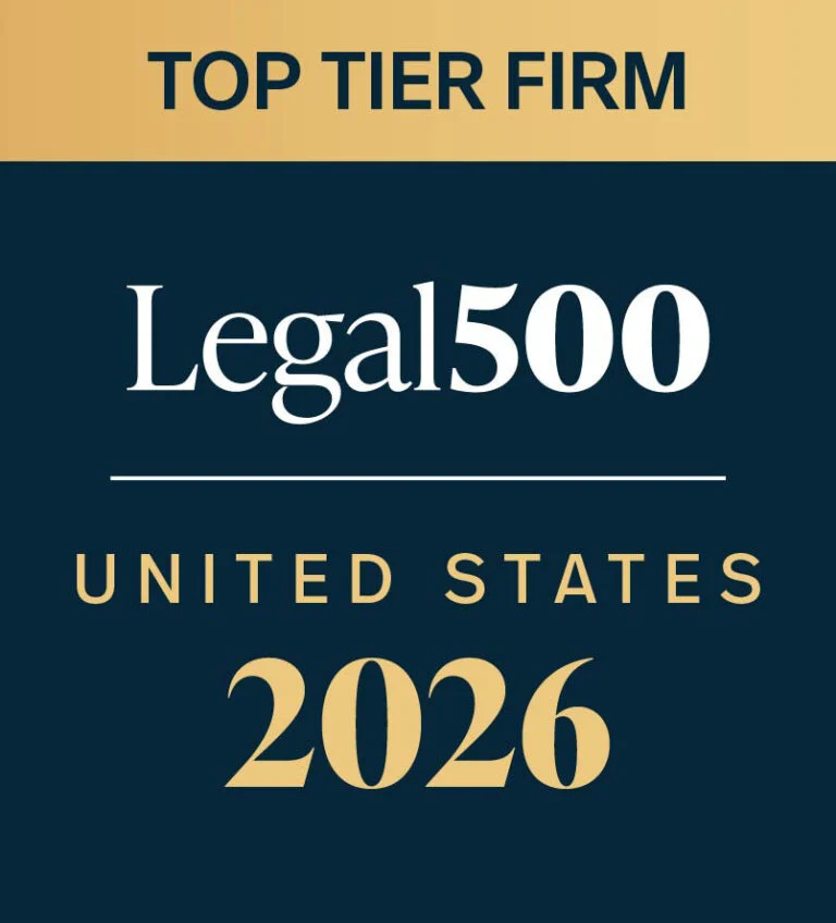 Legal 500 United States Leading Firm 2026 Badge