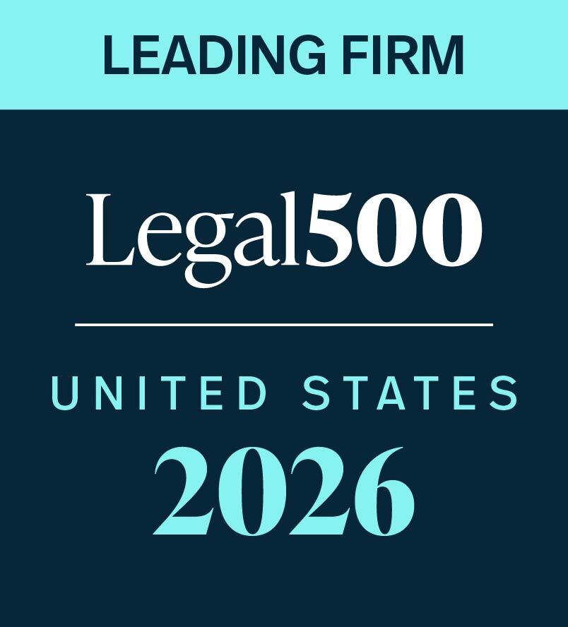 Legal 500 United States Leading Firm 2026 Badge